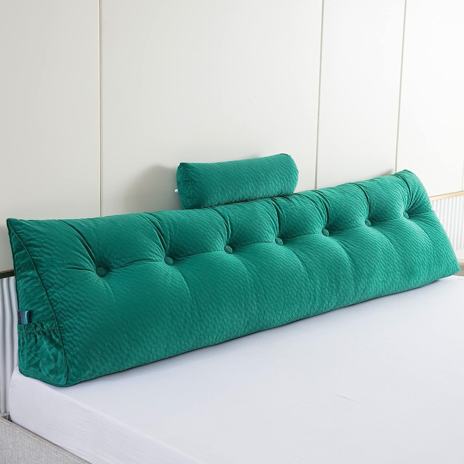 Headboard Pillows + Head Roll Pillows Bed Reading Pillows Backrest