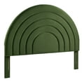 thumbnail image 1 of Headboard, Queen, Green, Velvet, Hotel Bedroom, Modern Contemporary, HB38129, 1 of 7