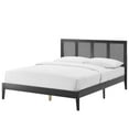 thumbnail image 1 of Headboard, Queen Size, Black, Wood, Bedroom, Modern Contemporary HB36858, 1 of 12