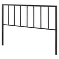 thumbnail image 1 of Headboard, Queen Size, Metal Steel, Black, Modern Contemporary Urban Design, Bedroom Master Guest Suite, 1 of 7