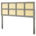 thumbnail image 1 of Headboard, Queen Size, Wood, Grey Gray, Modern Contemporary Urban Design, Bedroom Master Guest Suite, 1 of 9