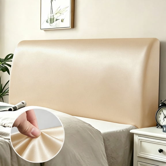 Headboard Slipcover, Bed Headboard Cover, Stretch Protector, for Dust‑proof Decoration of Queen Size Bedroom Bed Headboards