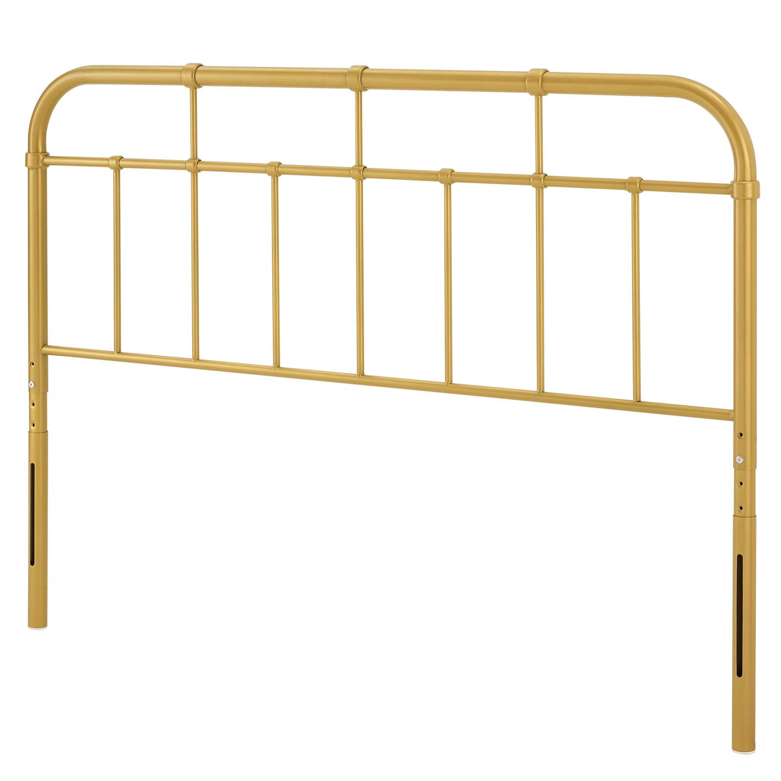 Headboard, Twin Size, Metal, Gold, Modern Contemporary Urban Design, Bedroom Master Guest Suite