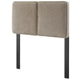 thumbnail image 1 of Headboard, Twin Size, Oatmeal, Fabric, French Bedroom, Modern Contemporary HB36836, 1 of 8