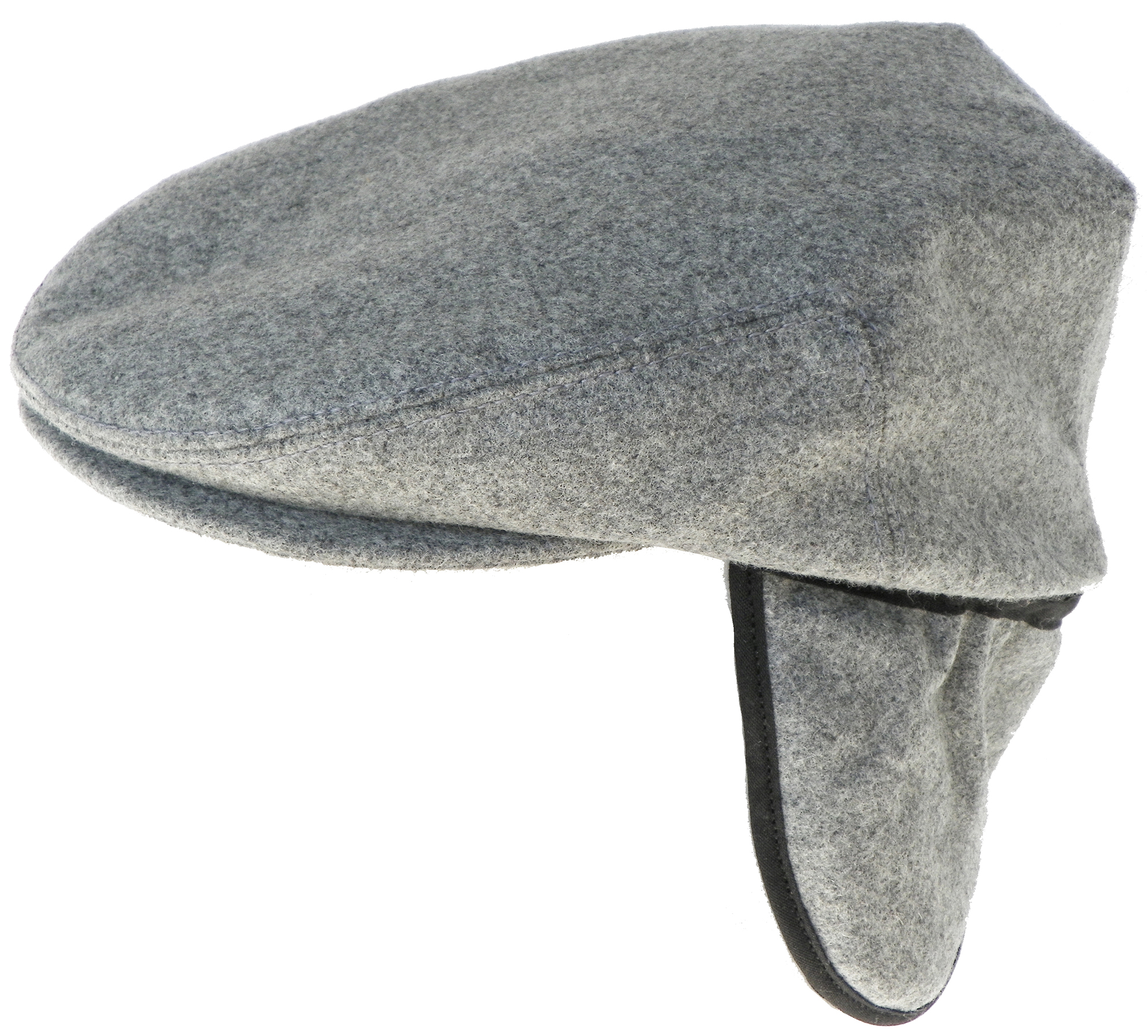 Headchange Made in USA 100% Wool Ear Flap Ivy Cap Winter Irish Hat Driver Scally Flat Newsboy Gatsby - image 1 of 4