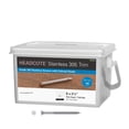 thumbnail image 1 of Headcote 8 x 2-1/2" - 39 White - Stainless Steel Trim Head Deck Screws - 350 pc. Deck Pack for 100 Sq. Ft. of Decking - STX39T08250, 1 of 3