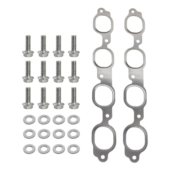 Header Exhaust Manifold Gaskets W/Bolts for GM LT1 LT4 L8T L82 L83 L84 L86 L87