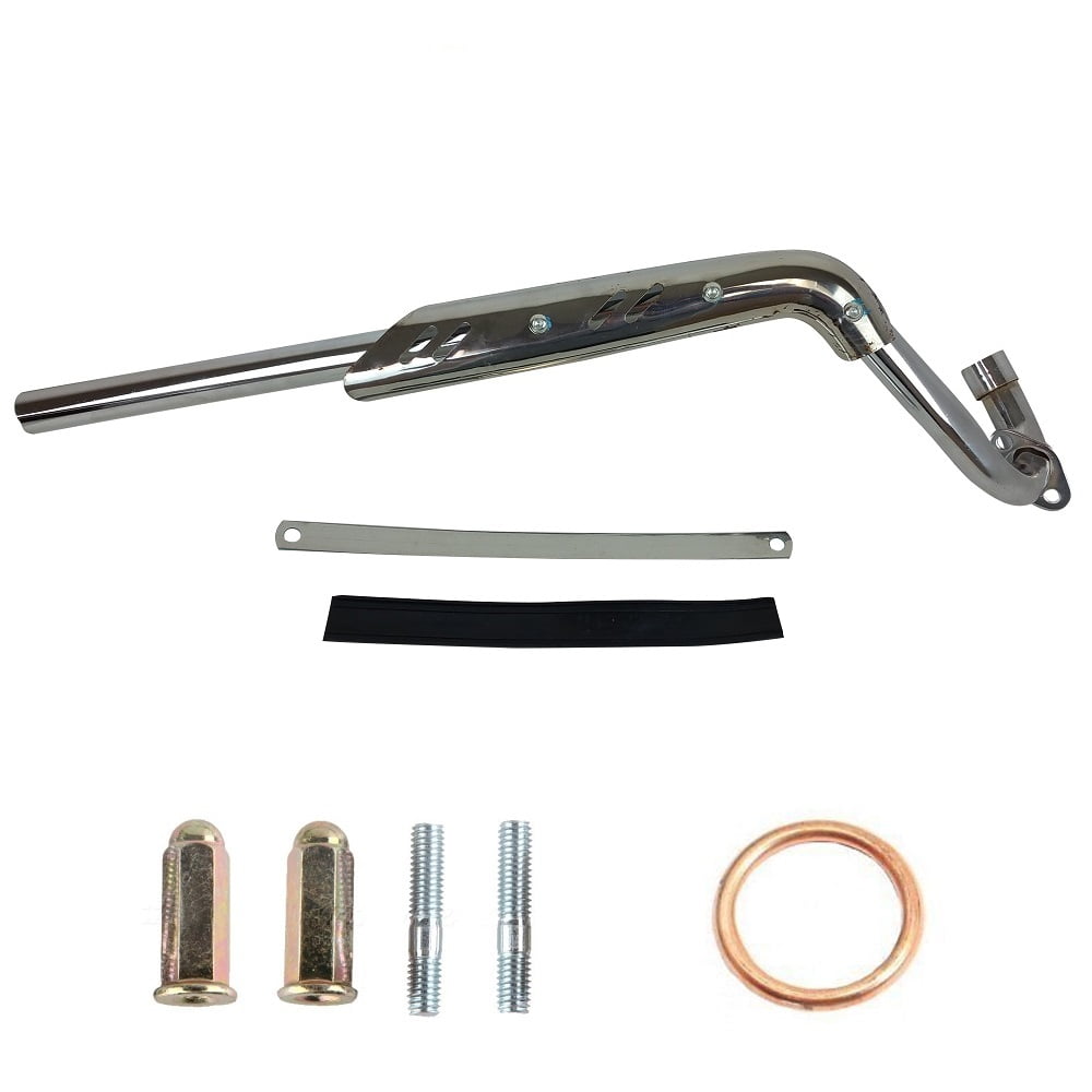 Apollo 125cc best sale exhaust
