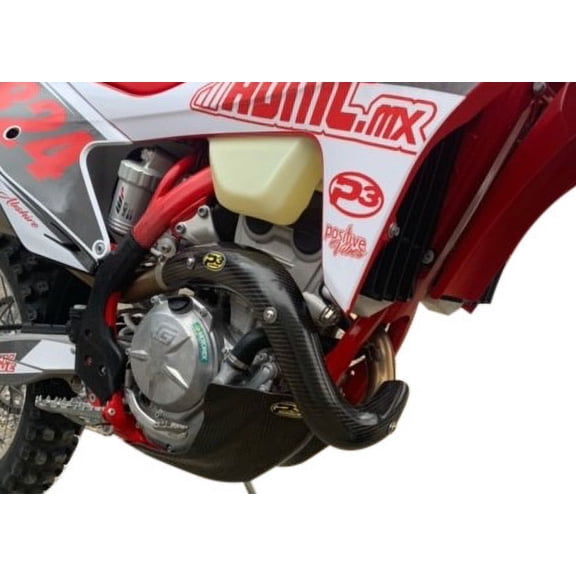 Header Heat Shield, Carbon Fiber