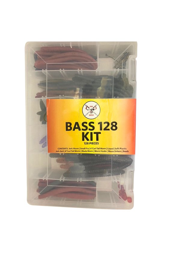 Headhunter Lures Bass Kit, 128pc