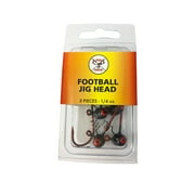Headhunter Lures, Finesse Football Head, Black, 1.4 oz