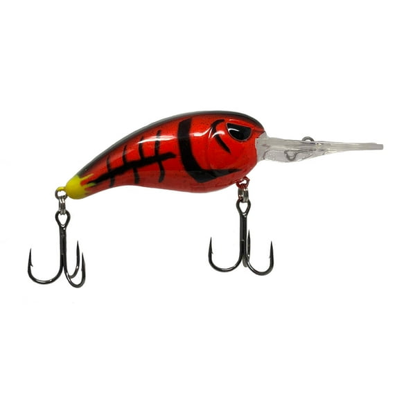 Headhunter Lures Firetail Craw Crankbait 1/2 oz Red Craw, 1ct
