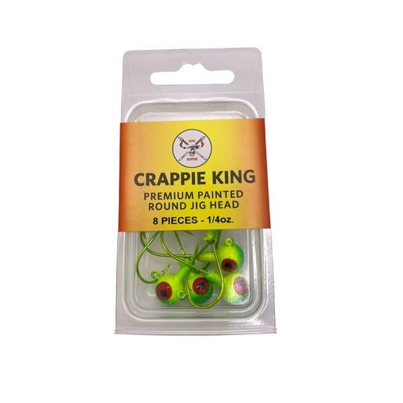 Headhunter Lures, Jig Head, Chartreuse, 1.4oz, 8ct