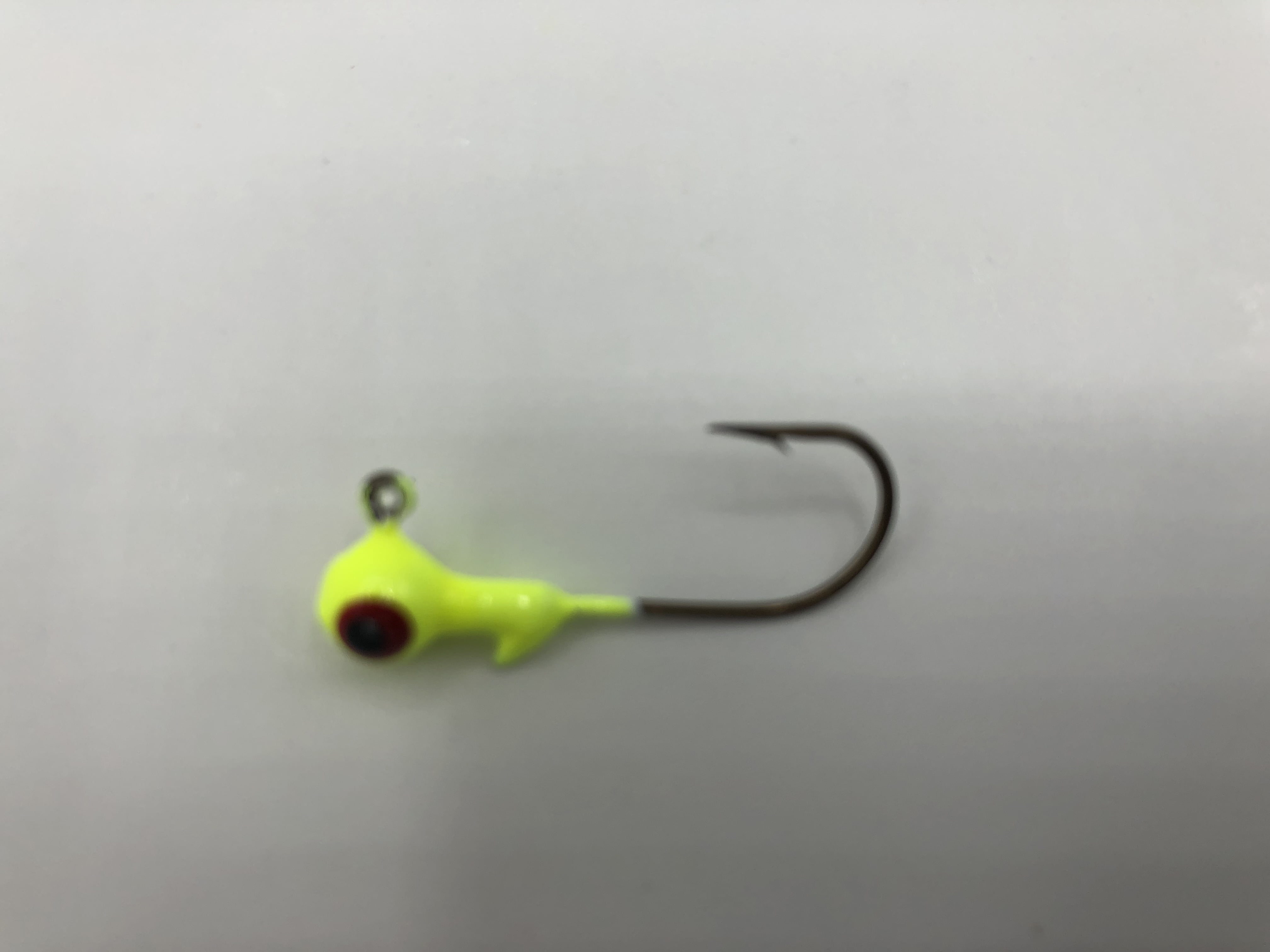Headhunter Lures , Jig Head, Yellow, 25ct