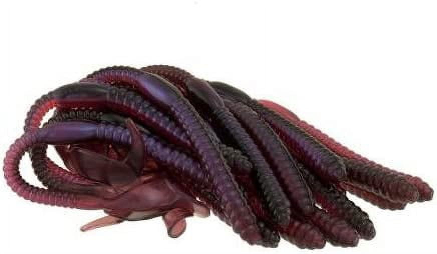 Headhunter Lures, Twirl Tail Worm, Black, 4in, 12ct