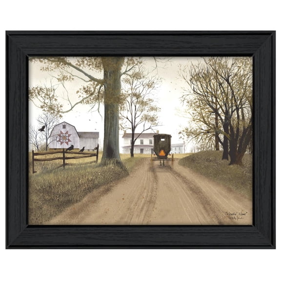 TrendyDecor4U Headin' Home By Billy Jacobs Printed Wall Art BJ158-405