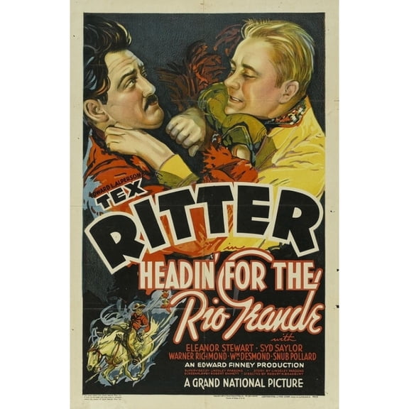 Headin' for the Rio Grande Movie Poster (11 x 17) - Item # MOVIB29770