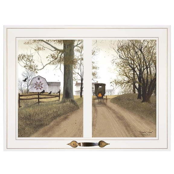 TrendyDecor4U Heading Home By Billy Jacobs Framed Print WBJ158A-226G