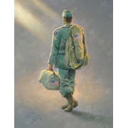 DIAMOND ART CLUB  Heading Home Diamond Painting Kit, Fun DIY Crafts for Adults, Round Diamond Art Canvas by Thomas Kinkade, 13" x 17" 33 cm x 42.7 cm