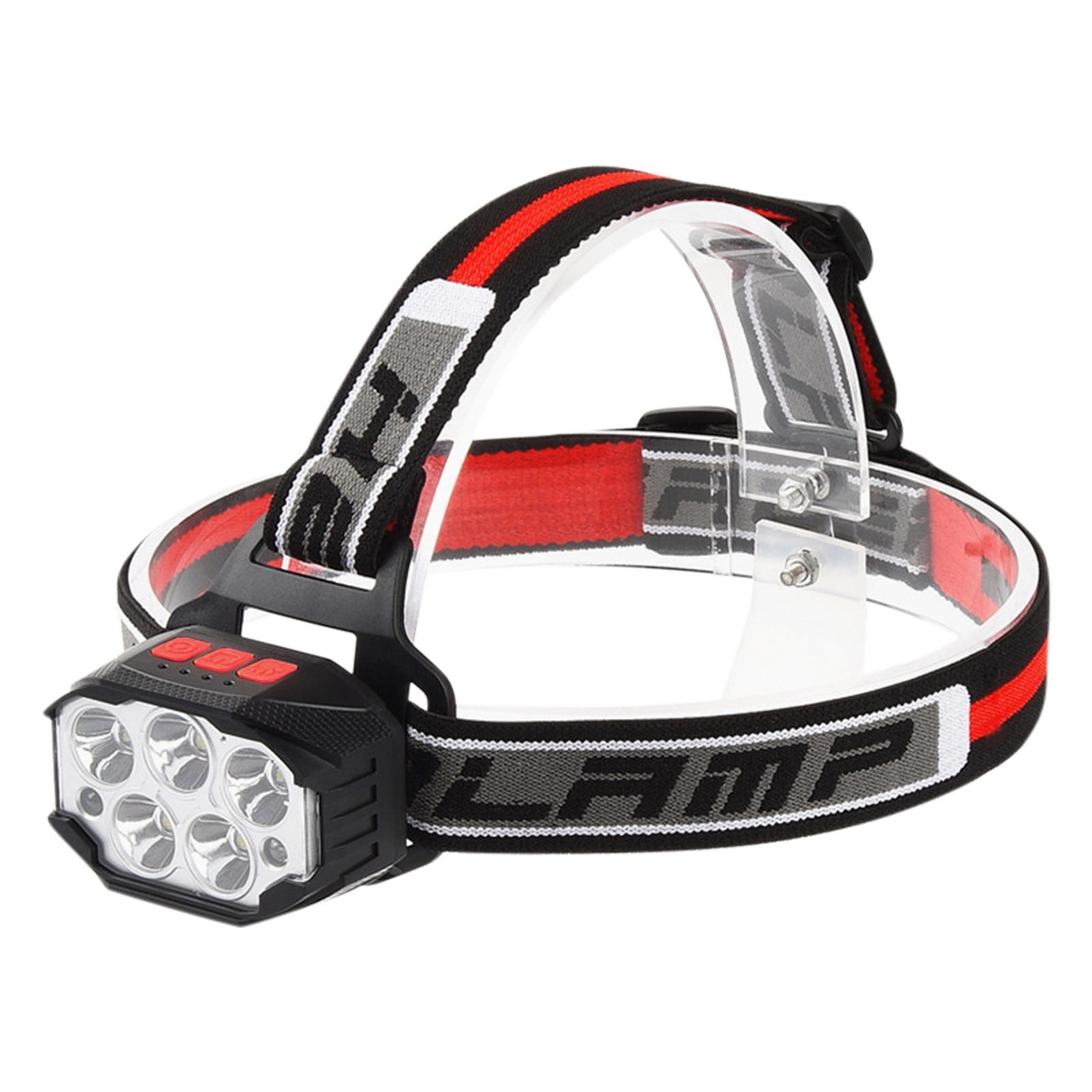Headlamp with 5 LED Super Bright Lamp Beads Waterproof Outdoors Headlamp Flashlight, Adjustable headlamps for Adults and Kids,Cycling,Running,Fishing,Hiking,Camping Gear