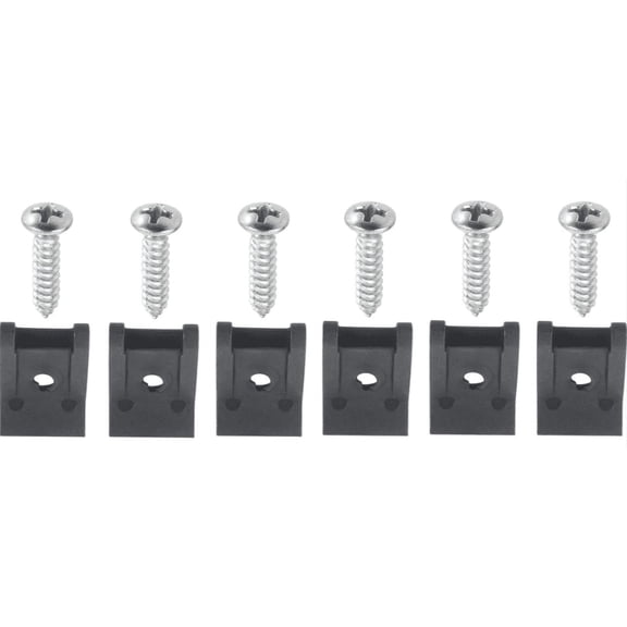 Headlamp Bezel Screw and Clip Hardware Set For 1974-1976 Chevy Camaro Z28 Models