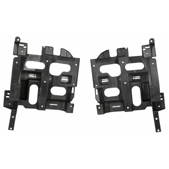 Headlamp Headlight Bracket Mount Support Set - Front Left Driver and Right Passenger Side Pair