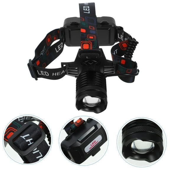 Toyandona Aluminum LED Headlamp, 10000 Lumens, 4 Modes, USB, Multi, Rechargeable, Outdoor, Sturdy and Lasting