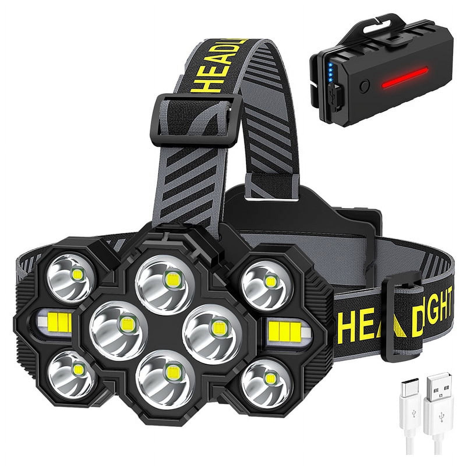 10+ Headlamp Red Light