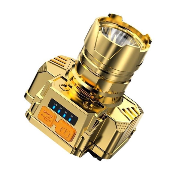 Headlamp Rechargeable,super Bright Head Lamp, Adjustable Focus Led Headlamp, Headlight, Mode For Forehead, 3 Lights Head