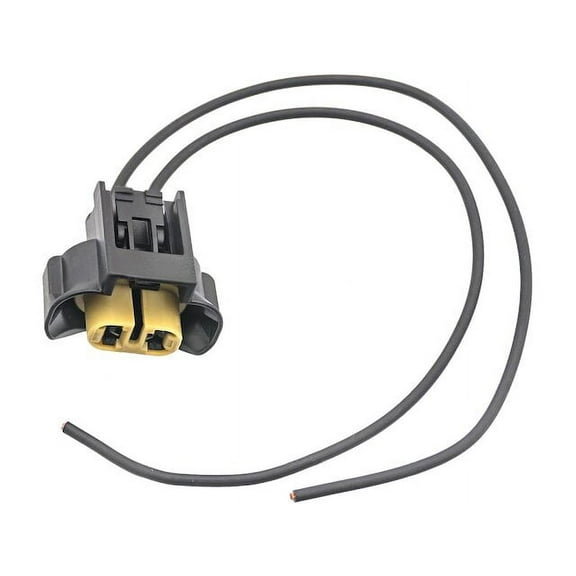 Headlamp Socket - Compatible with 2008 - 2015 GMC Sierra 2500 HD 2009 2010 2011 2012 2013 2014