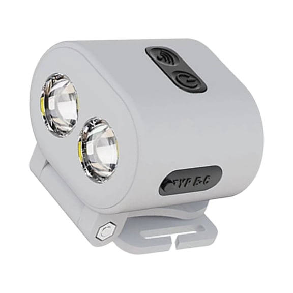 Headlamp Wrist Flashlight with Base Portable Torch Lamp For Night Running Camping Maintenance