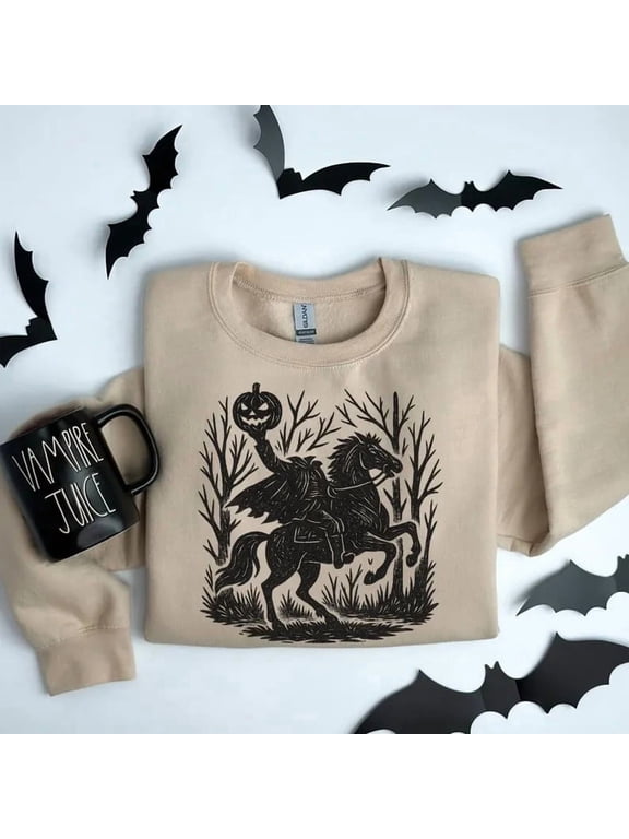 Headless Horseman Halloween Sweatshirt