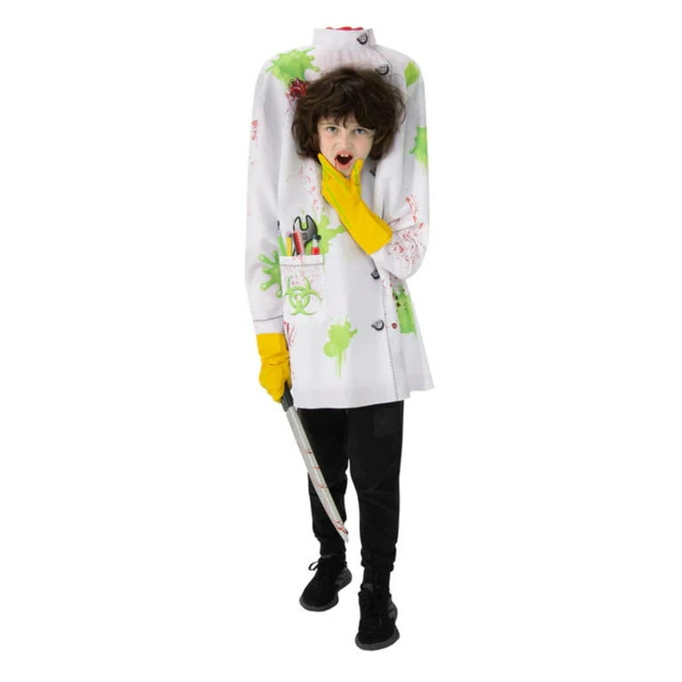 Headless Scientist Costume Kids Doctor no Head Headless Scientist Costume Kids Doctor no Head