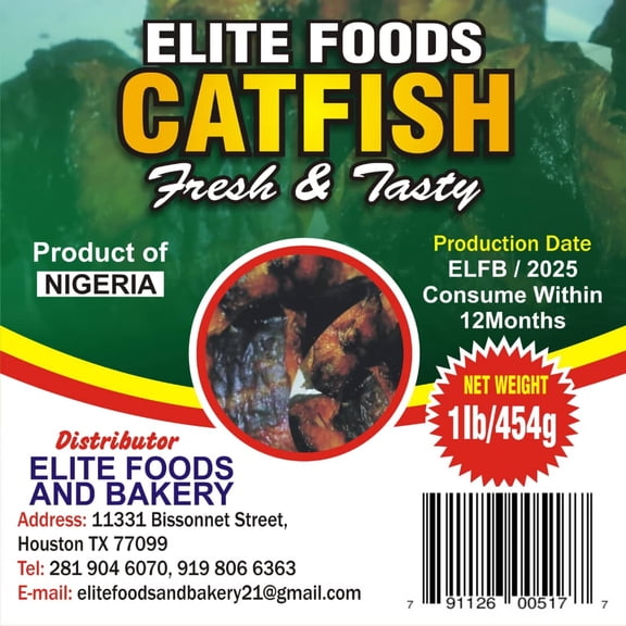 Smoked Headless Catfish