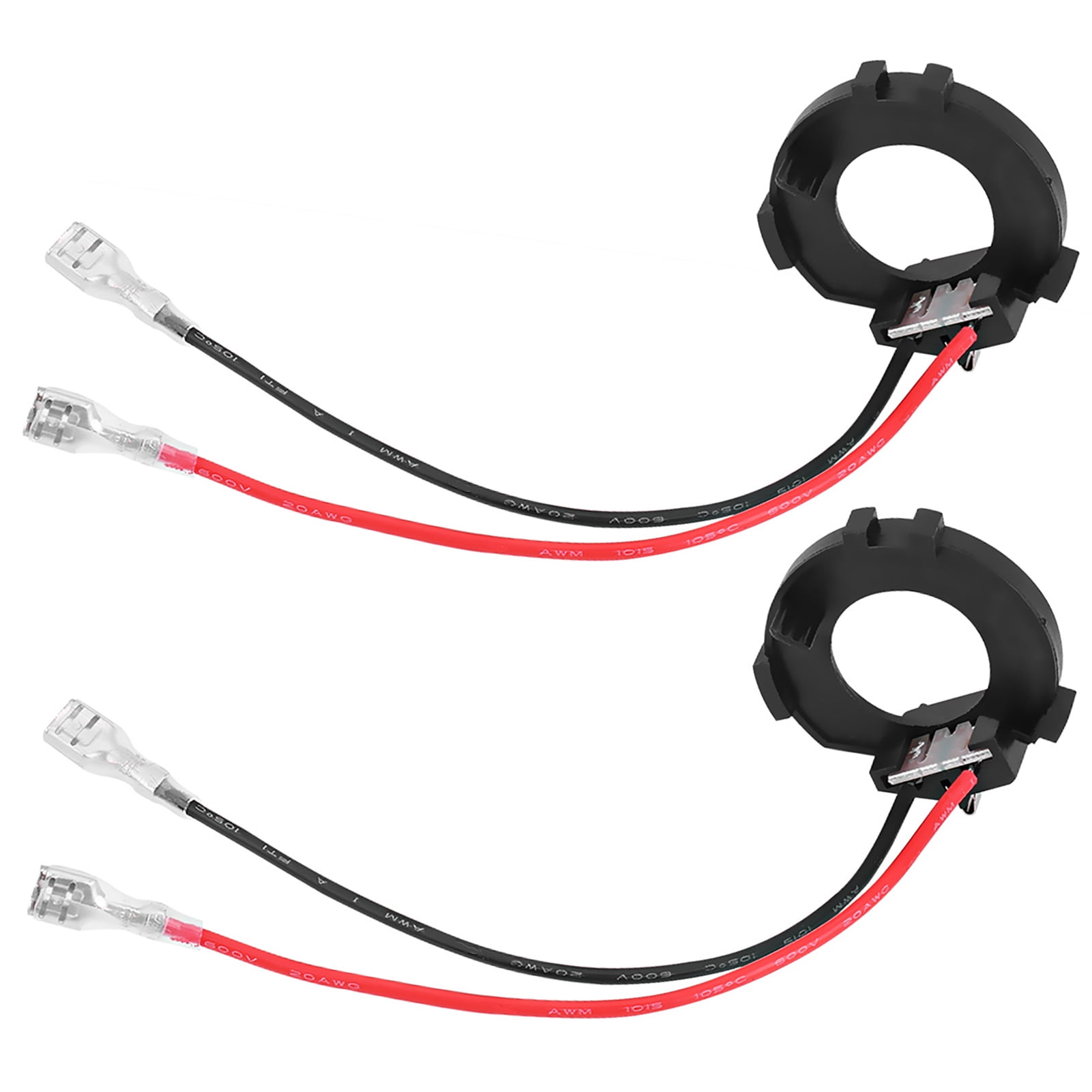 Headlight Adapter, H7 LED Headlight Adapter Durable Plastic Easy To Install H7 LED Adapter, Car