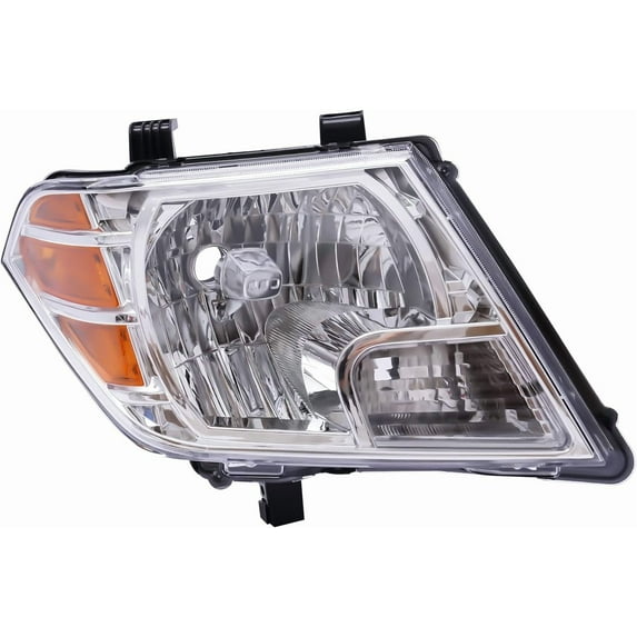 Headlight Assembly Compatible For 2009-2018 Nissan Frontier Pickup Truck Halogen Front Headlights Assembly Right Passenger Side Direct Replacement Headlamps Assy Set Assembly (RH)