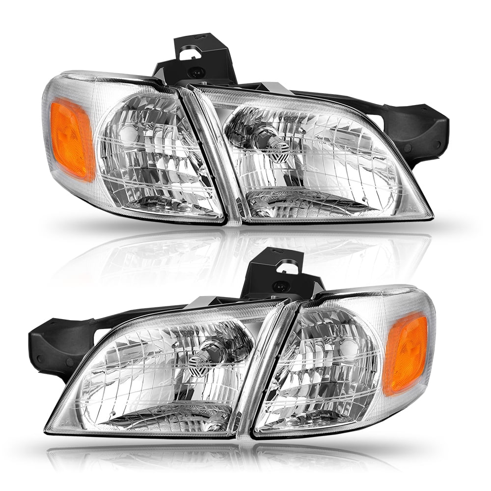 Left Driver Side Park Light For Chevrolet Oldsmobile Pontiac Minivans - Chrome Housing Clear Lens
