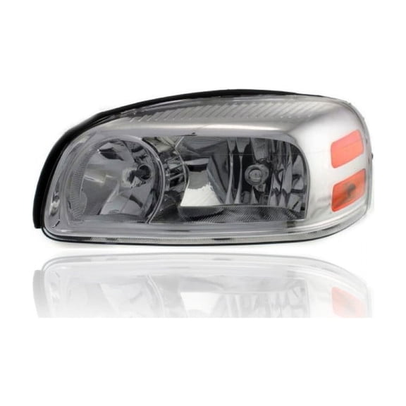 Headlight Assembly - Compatible/Replacement for '05-07 Buick Terza Relay, 05-08 Uplander, 05-09 Montana SV6 - Left Hand - Driver - 25891660 Fits select: 2005-2008 CHEVROLET UPLANDER