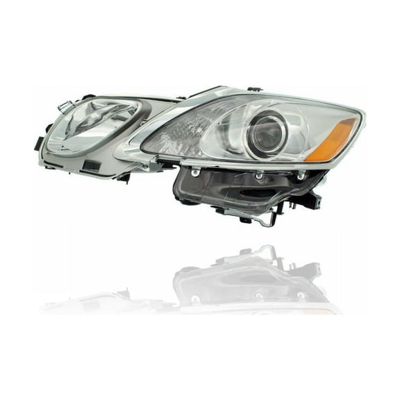 Headlight Assembly - Compatible/Replacement for '07-11 Lexus GS350/430/460 - HID/Xenon With Head Lamp Washer, Without Adaptive System - Left Hand - Driver - 8107030B82