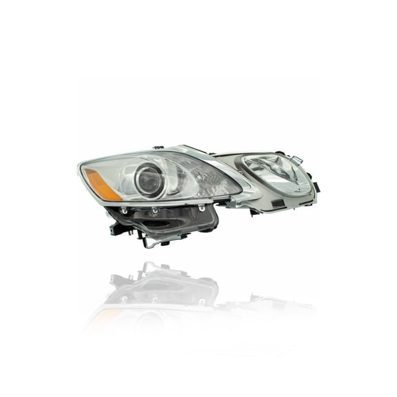 Headlight Assembly - Compatible/Replacement for '07-11 Lexus GS350/430/460 - HID/Xenon With Head Lamp Washer, Without Adaptive System - Right Hand - Passenger - 8114030B71