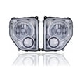 thumbnail image 1 of Headlight Assembly - Compatible/Replacement for '08-12 Jeep Liberty - LED With Round Bulb Shield, Without Fog Lamp - Pair, Left Driver + Right Passenger Set - 57010170AE, 57010171AE - CAPA, 1 of 2