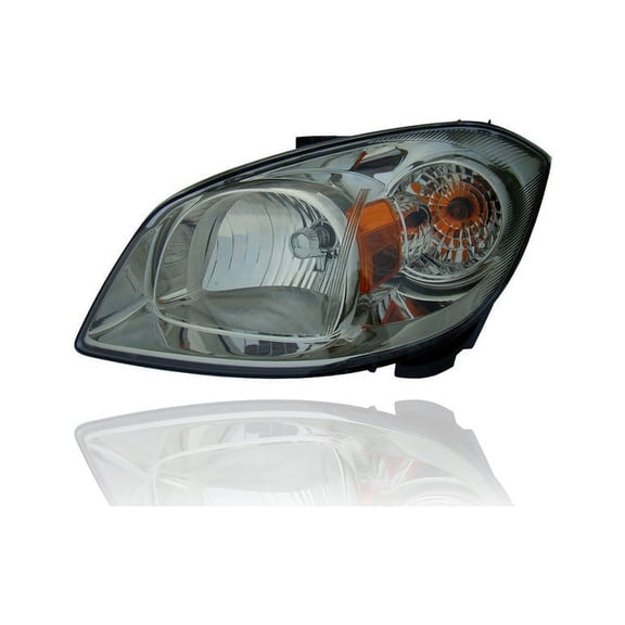 Headlight Assembly - Compatible/Replacement for '09-10 Chevrolet Cobalt Base, 08-10 LS/LT, 08-08 Sport, 05-10 SS 2.0L, 07-09 G5 - Smoke Lens With Bracket - Left Hand - Driver - 20964008