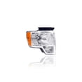 thumbnail image 1 of Headlight Assembly - Compatible/Replacement for '09-14 Ford F-150 XLT/XTR/STX/XL/FX4/King Ranch/Lariat/Platinum/Harley Davidson - Chrome Trim - Right Hand - Passenger - DL3Z13008A CAPA, 1 of 2