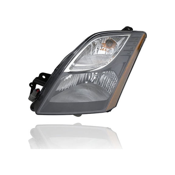 Headlight Assembly - Compatible/Replacement for '10-12 Nissan Sentra SR/SE R/Spec V - Black Interior - Left Hand - Driver - 26060ZT50B - CAPA Fits select: 2010-2012 NISSAN SENTRA 2.0/2.0S/SR/2.0SL