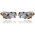 thumbnail image 1 of Headlight Assembly - Compatible/Replacement for '10-15 Smart Fortwo Convertible/Coupe - Pair, Left Driver + Right Passenger Set - 4518202459, 4518202559, 1 of 4
