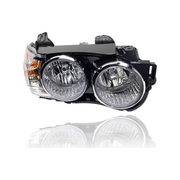 Headlight Assembly - Compatible/Replacement for '12-16 Chevrolet Sonic Sedan/Hatchback LS/LT/LTZ/RS - With Black Interior & Bezel - Right Hand - Passenger - 42390434