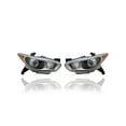 thumbnail image 1 of Headlight Assembly - Compatible/Replacement for '14-15 Infiniti QX60/Hybrid, 13-13 JX35 - Pair, Left Driver + Right Passenger Set - 260103JA0A, 260603JA0A CAPA, 1 of 4