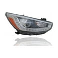 thumbnail image 1 of Headlight Assembly - Compatible/Replacement for '14-17 Hyundai Accent Sedan/Hatchback GLS/SE/Sport - Projector Halogen With LED Daytime Running Lamp - Right Hand - Passenger - 921021R610, 1 of 2