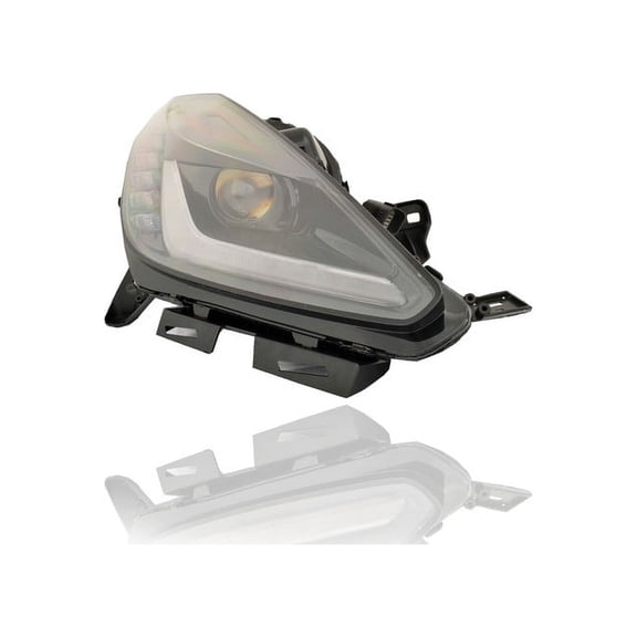 Headlight Assembly - Compatible/Replacement for '14-19 Chevrolet Corvette - HID Without Logo - Right Hand - Passenger - 84750166 Fits select: 2014 CHEVROLET CORVETTE STINGRAY Z51 3LT