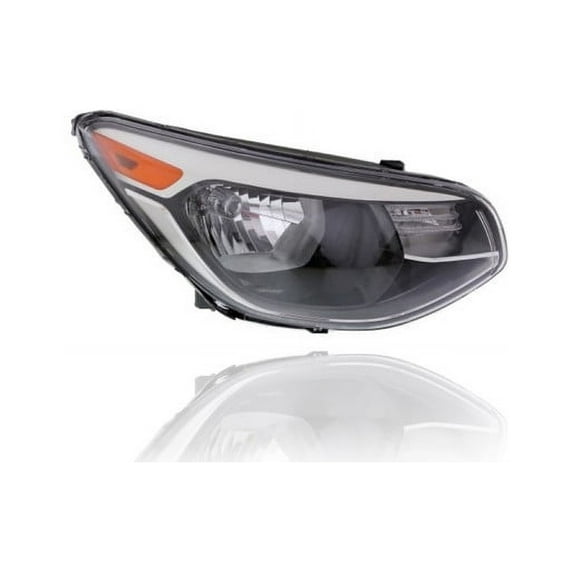 Headlight Assembly - Compatible/Replacement for '14-19 Kia Soul Base/Plus/Exclaim - Halogen Multi-Reflector - Right Hand - Passenger - 92102B2270 - CAPA Fits select: 2018 KIA SOUL +